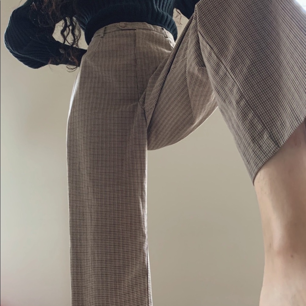 ♥️ Vintage Plaid Trousers